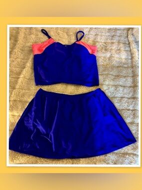 Women’s Christina Tankini Swimsuit ~ Size 1X